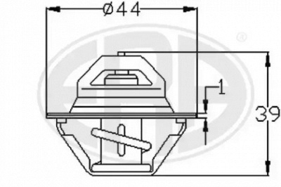 WILMINK GROUP wg1492785 -  Термостат, охлаждающая жидкость